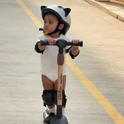 Bengalurus Wonder Kid Scooter Sensation Akira Bags 4 World Records Before Turning Two