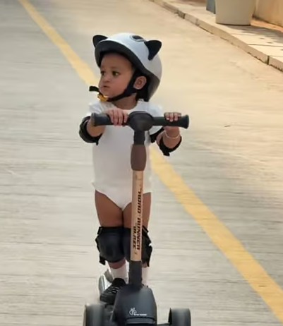 Bengalurus Wonder Kid Scooter Sensation Akira Bags 4 World Records Before Turning Two