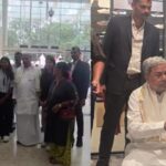 Former CM Siddaramaiah in Shopping Mood Crowd Throng for Selfies as He Buys Clothes at Mantri Mall