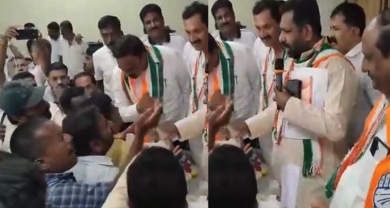 Mandya Congress rift wide open Ruckus erupts over district chief alleged pact with JDS