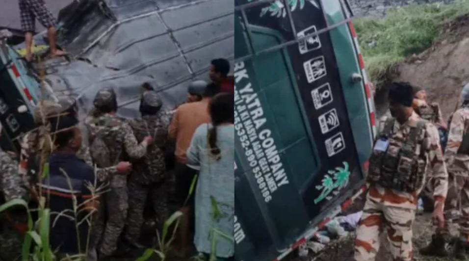 Kashmir Road Mishap 39 people injured in a major accident