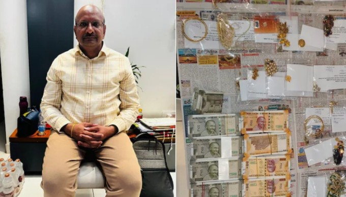Massive ACB Raid in Hyderabad Over 1 Kg Gold 4 Luxury Cars Seized Chief Engineer Ravinder Arrested in DA Case