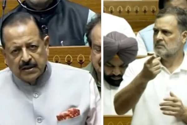 No shots fired at students can a minister issue such orders Jitendra Singh slams Rahul Gandhi in Lok Sabha