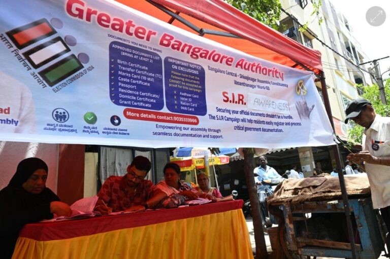 SIR creating problem in Bengaluru people facing issue