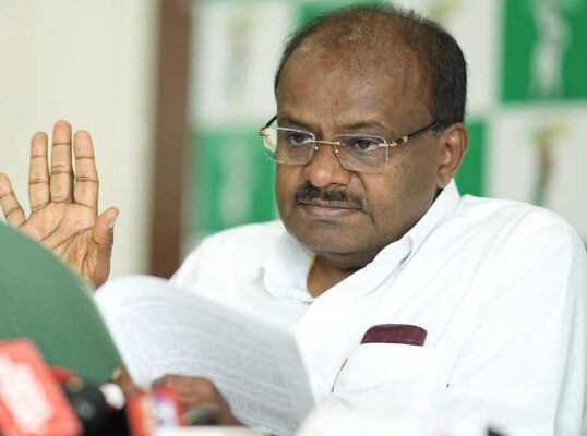 JDS launches 4 drought study teams to open governments eyes HD Kumaraswamy slams AC room officials
