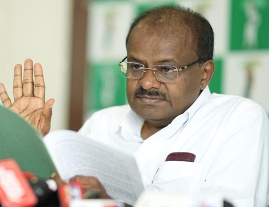 JDS launches 4 drought study teams to open governments eyes HD Kumaraswamy slams AC room officials
