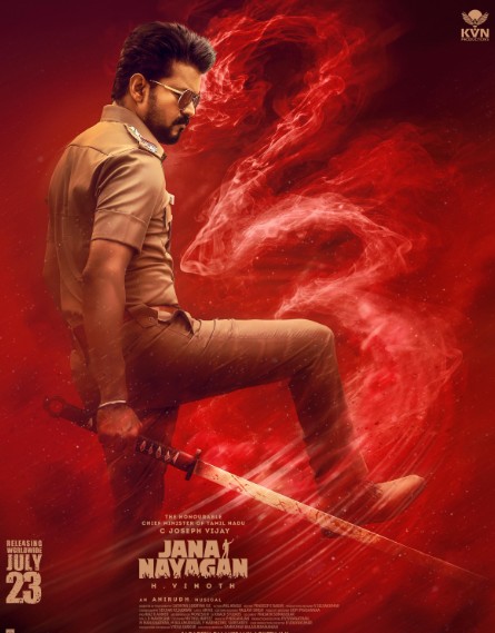 Fierce in Khaki Thalapathy Vijays Much Awaited Jana Nayagan Sets July Release