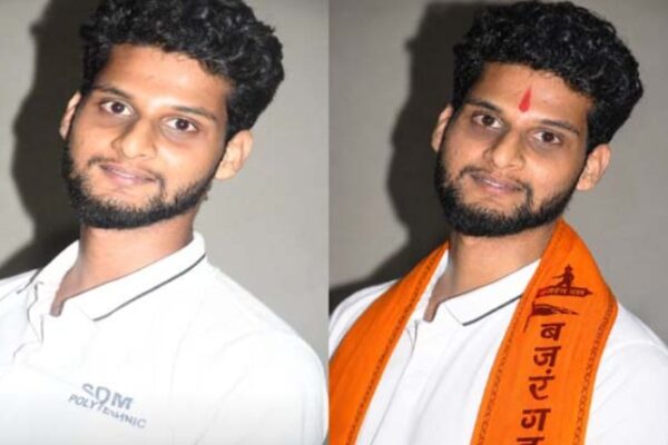 Crime Bajrang Dal Rubbishes Viral Photo of BC Road Murder Accused Terms it Edited