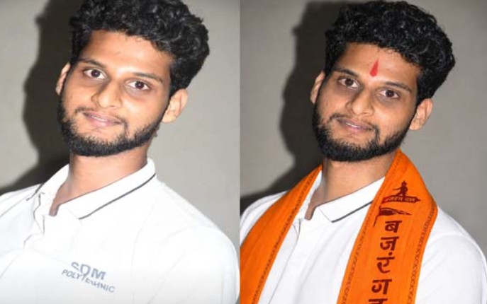 Crime Bajrang Dal Rubbishes Viral Photo of BC Road Murder Accused Terms it Edited
