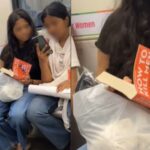 Viral video young girl reading how to kill men book in metro shocks internet
