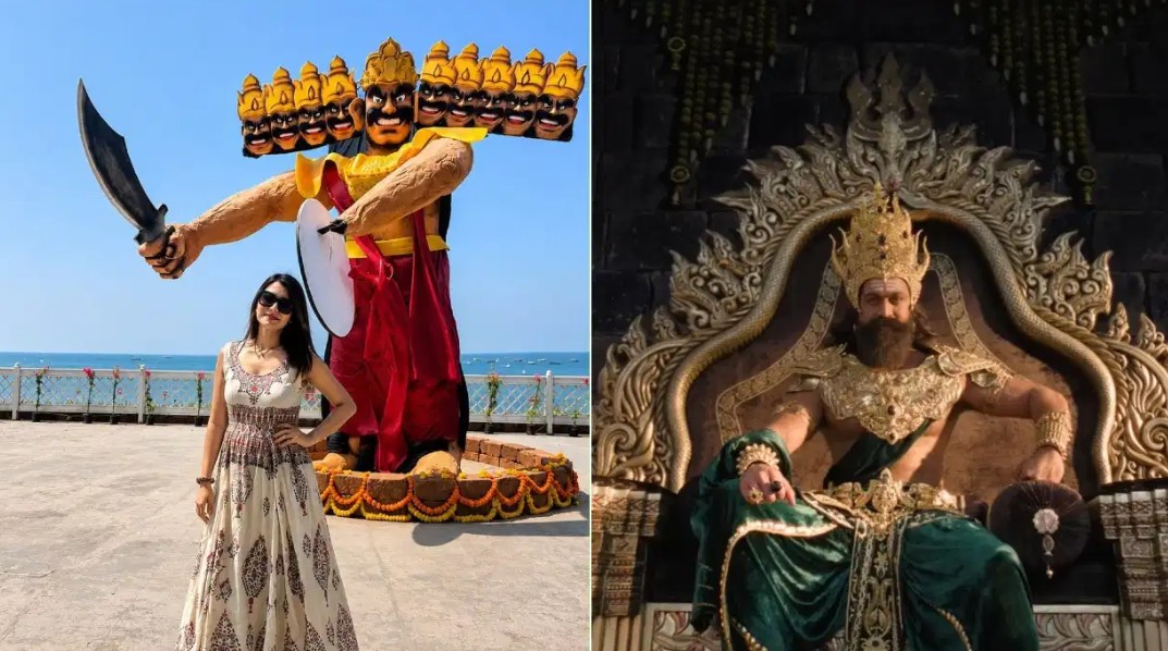 Yash Roars as Ravana in Ramayana Wife Radhika Pandits Playful Post Goes Viral