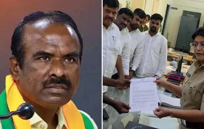 Congress Complains to Police After BJP MLC Ravikumar Performs RSS Pranam During Independence Day Flag Hoisting