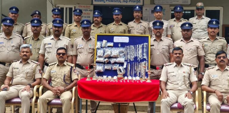 Kittur Jewelry Heist Solved 5 Interstate Gang Members Arrested With 7 kg Silver and i20 Car crime