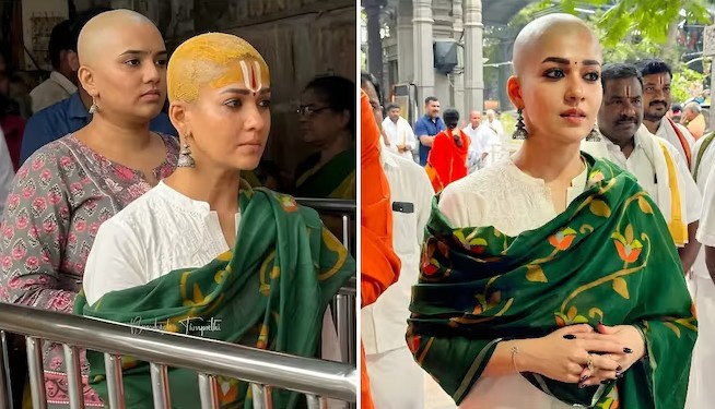 Fact Check Has Nayanthara Gone Bald at Tirumala Temple Here is the Real Story