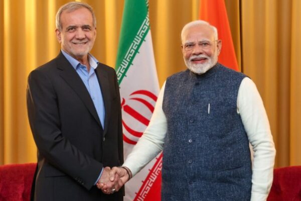 First Face to Face Since War PM Narendra Modi Meets Iranian President for Bilateral Talks