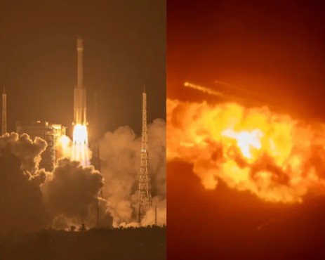 Midair Disaster for China Space Program Censors Move Fast After Rocket Erupts into Fireball