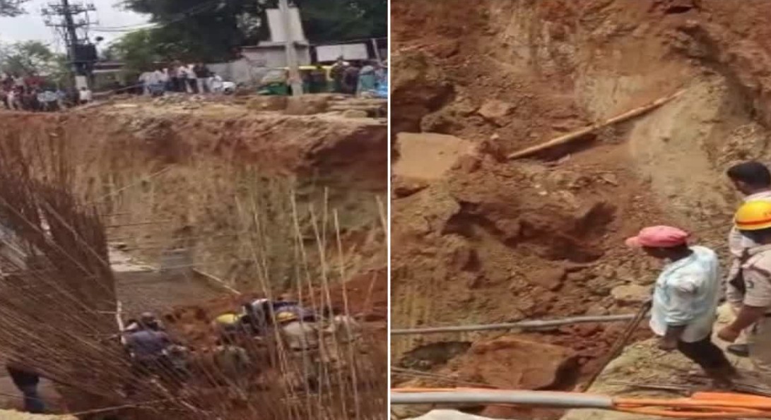 Tragedy in Bengaluru Mudslide at BDA Underpass Project Buries Two Laborers Alive