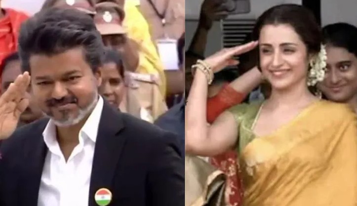 DMK Attacks Tamil Nadu CM Vijay Over Actress Trisha’ Front Row Seating at Independence Day Event