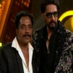 Second Innings in Test Cricket Kiccha Sudeep Pulls Om Prakash Rao s Leg on Bigg Boss Stage