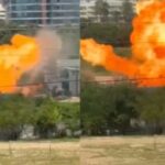 Panic in Bengaluru Kaggadasapura as Four LPG Cylinder blast School Window Damaged