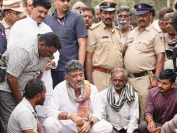 Employing Children Will Lead to Cop Suspensions CM DK Shivakumar Strict Warning at APMC Market