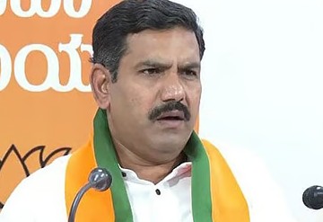 Empty Treasury Freebie Promises BJP Chief BY Vijayendra Slams CM dk shivakumar