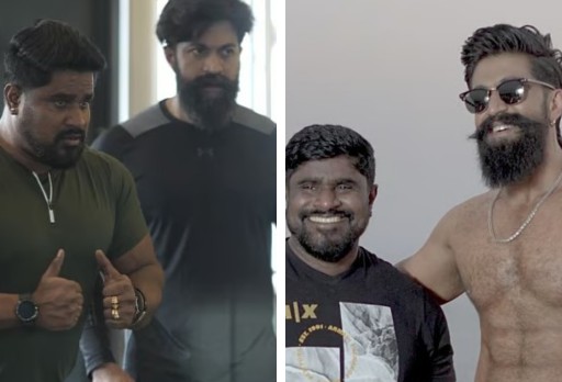Actor yash Intense Physical Transformation for Toxic Panipuri Kitty Shapes Rocking Star New Avatar