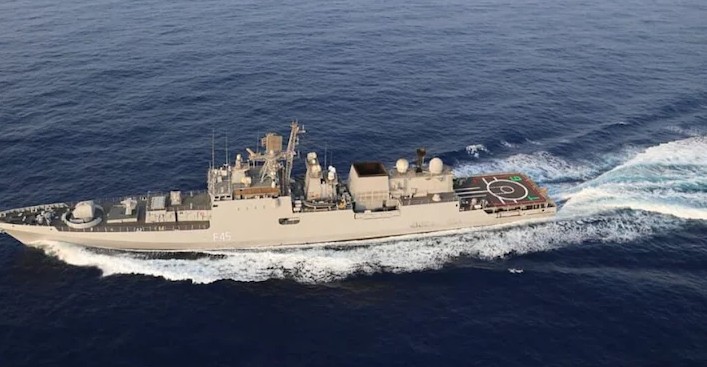 Big news Tension in Arabian Sea High Speed Pakistani Corvette Grazes Indian Warship New Delhi Lodges Stiff Protest