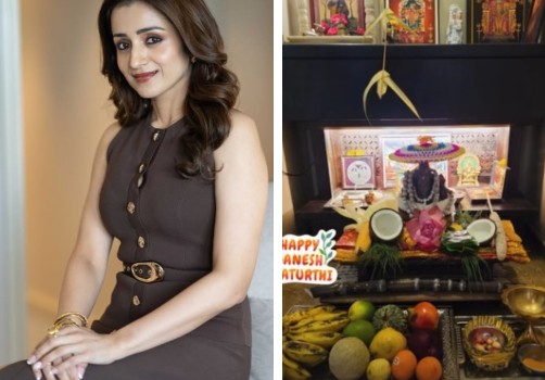 Viral Festive Post Trisha Misses Home on Ganesh Chaturthi Fans Spot Unexpected Detail