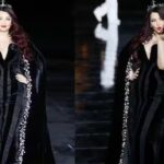 Aishwarya Rai Bachchan Takes Over Paris Fashion Week 2026 Runway in Dramatic Black Couture and Tiara
