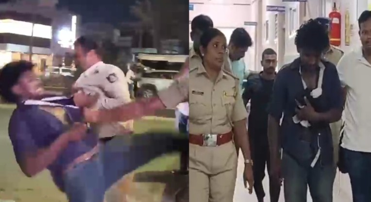 Crime Police Personnel Injured While Intervening in Street Fight Two Arrested in Doddaballapura