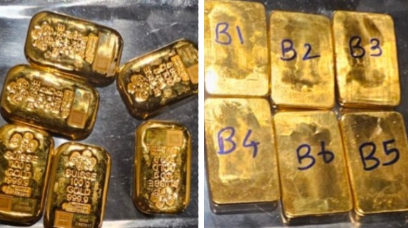 Customs Outsmarted by DRI 1 3 kg Gold Biscuits Seized from Crafty Smugglers