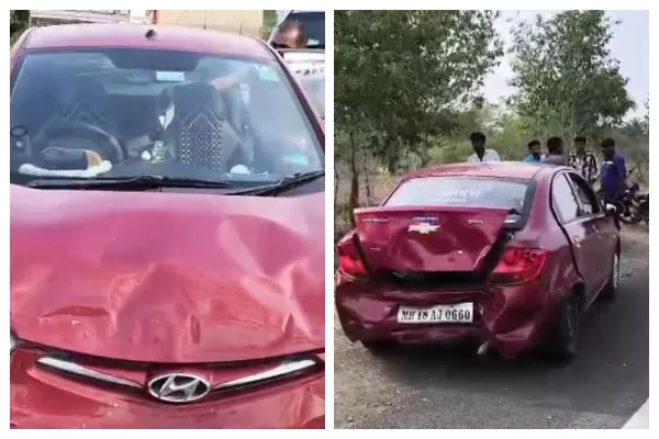 Fatal Road mishap Near Kolhar Toddler lost life On the Spot in Car Bike Crash Case Registered at Kudagi PS