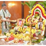 Ayudha Pooja Celebrations CM DK Shivakumar and Wife Usha Offer Prayers at Vidhana Soudha