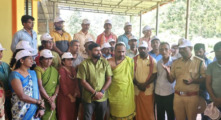 Gandhi Jayanti and Wildlife Week 2026 Mass Cleanliness Drive Held on Tumari Holebagilu Route