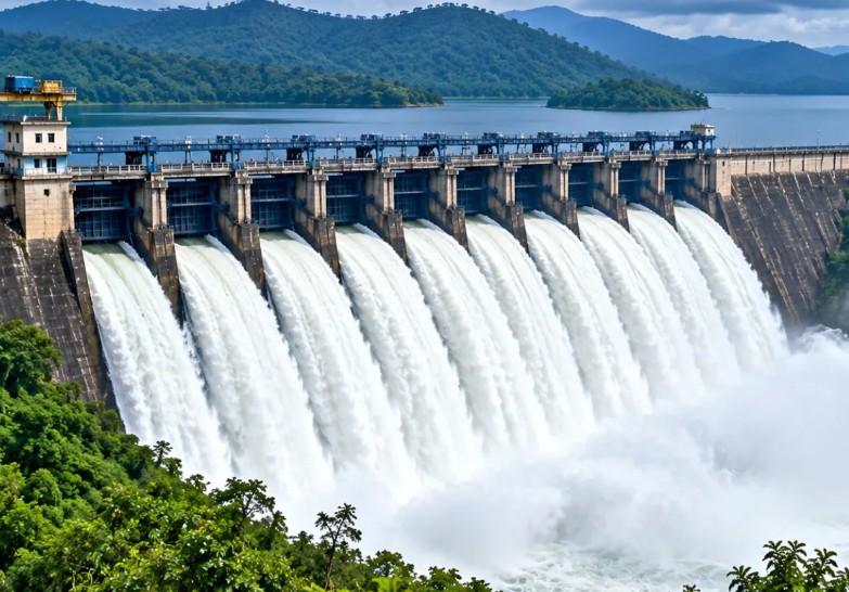 Latest Water dam Level in 4 Major Cauvery Basin Reservoirs KRS Harangi Hemavathi and Kabini Details