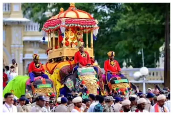 Mysuru Dasara Grand Finale Tomorrow Elephant Prashanth to Carry Golden Howdah for the First Time