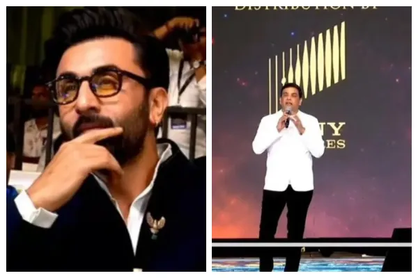 Ranbir Kapoor Wins Hearts with Calm Reaction to Dil Raju Hilarious Slip of the Tongue in Hyderabad