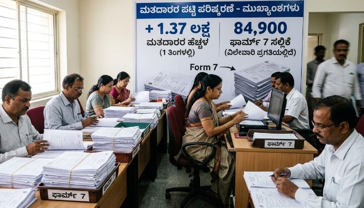 Voter Count Surges in Karnataka State EC Announces Revised Roll of 4 49 Crore