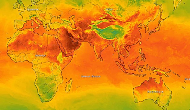 Earth Almost Entirely in Red Experts Warn of 4 5 Lakh Excess Deaths Due to Super El Nino