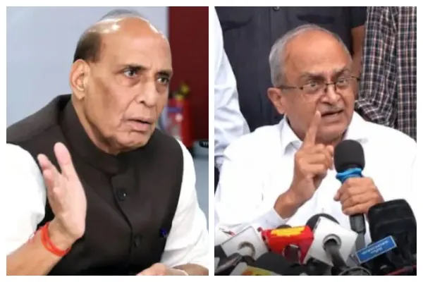 Yes We Want Regime Change Prashant Bhushan Backs Protests Rajnath Singh Hits Back At Chaos Politics